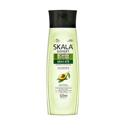 Skala Expert Bomba de Vitaminas Aguacate Champú Hidratante y Revitalizante 325 ml