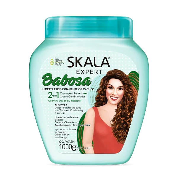 Skala Expert Babosa Leave-in Acondicionador 2 en 1 Hidratante para Cabellos Rizados 1 kg