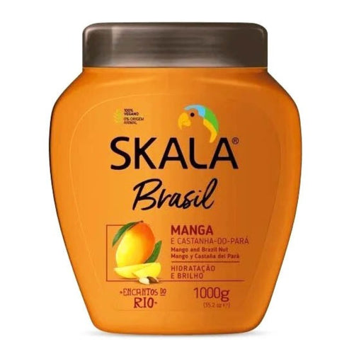 Skala Brasil Mascarilla con Mango y Castaña de Pará | Hidratación y Brillo | 1 kg