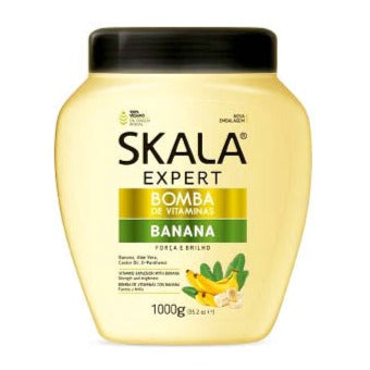 Skala Expert Bomba de Vitaminas Banana Mascarilla Fuerza y Brillo 1 kg