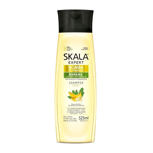 Skala Expert Bomba de Vitaminas Banana Champú Fuerza y Brillo 325 ml