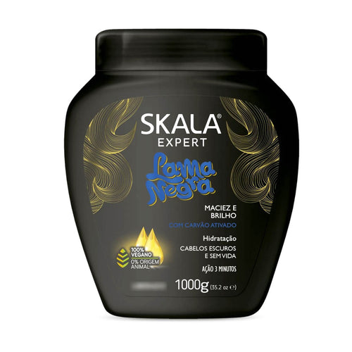 Skala Expert Lama Negra Mascarilla para Cabellos Oscuros y sin Brillo 1 kg