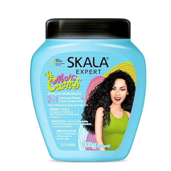 Skala Expert Mais Cachos 2 en 1  Leave-in  Acondicionador para Cabello Rizado 1 kg