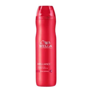 Wella Professionals Brilliance Champú para Cabello Teñido Fino o Normal 250 ml