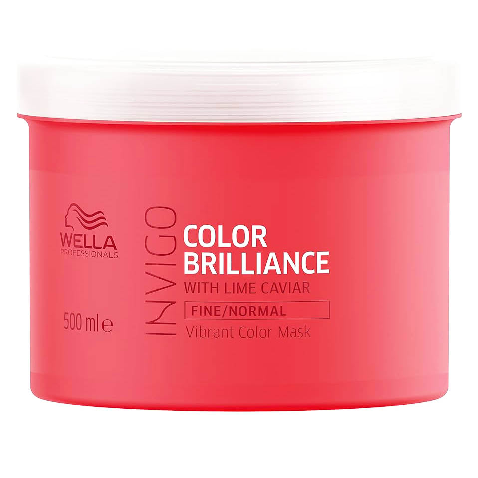 Wella Professionals Brilliance Mascarilla para Cabellos Teñido Fino o Normal 500 ml
