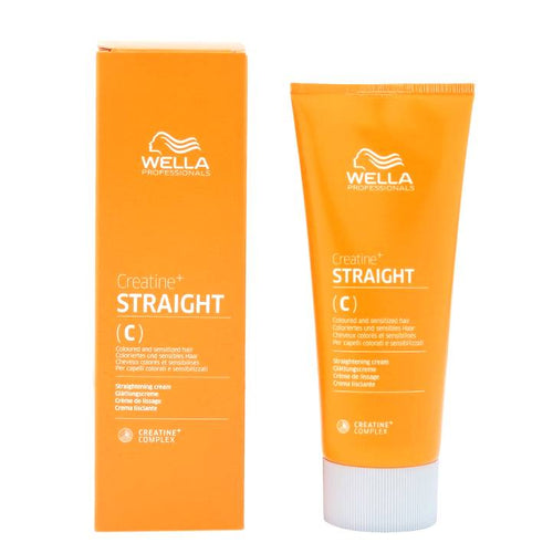 Wella Professionals Creatine Straight (C) Crema Alisadora para Cabello Coloreado y Dañado 200 ml