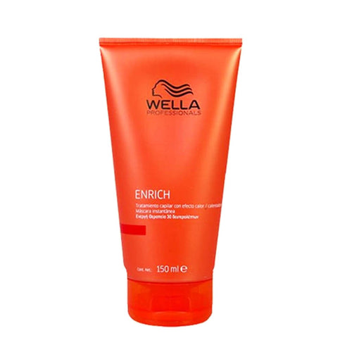 Wella Professionals Enrich Mascarilla Tratamiento Capilar con Efecto Calor/Calentador 150 ml