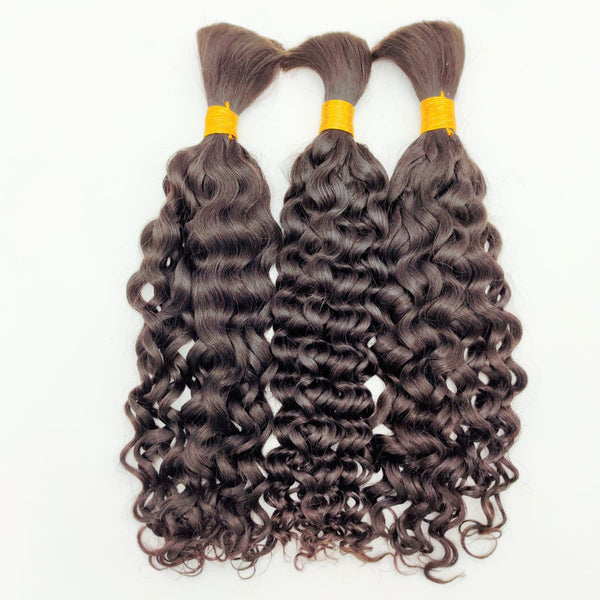 Extensiones Rizadas Sueltas de Cabello Humano Remy Virgen | 100% Natural