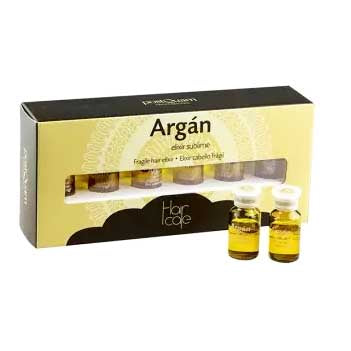 PostQuam Hair Care Ampollas Elixir Sublime con Aceite de Argán Reparador para Cabellos Frágiles 6 x 3 ml