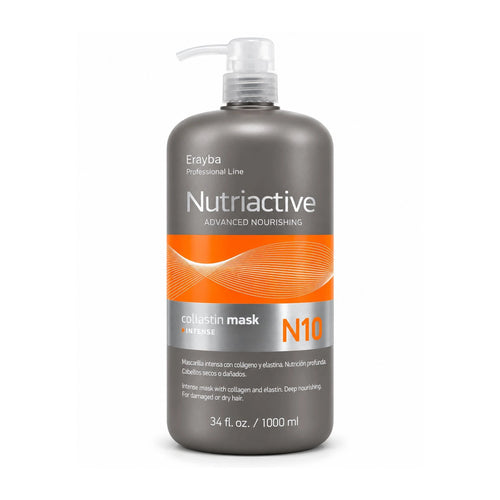 Erayba Nutriactive N10 Collastin Mask Colágeno y Elastina Cabello Seco