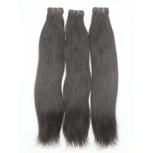 Extensiones Lisas de Cabello Humano Remy Virgen en Cortina | 100% Natural