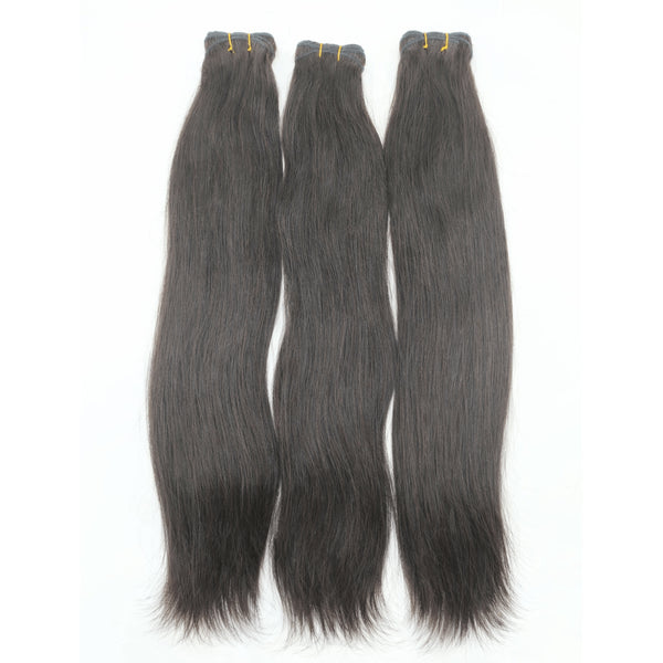 Extensiones Lisas de Cabello Humano Remy Virgen en Cortina | 100% Natural