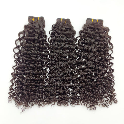 Extensiones Rizadas de Cabello Humano Remy Virgen en Cortina | 100% Natural