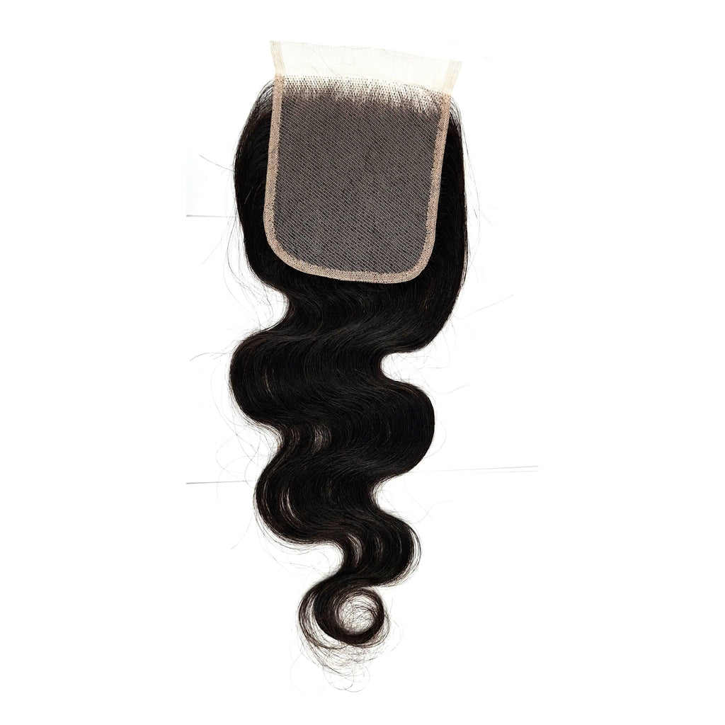 Lace Frontal 4x4 Ondulado de Cabello Humano Remy Virgen | 100 % Natural