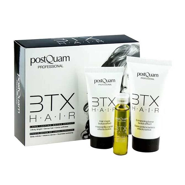 PostQuam B.T.X HAIR Kit Tratamiento Capilar Efecto Botox de Larga Duración 1 Aplicación