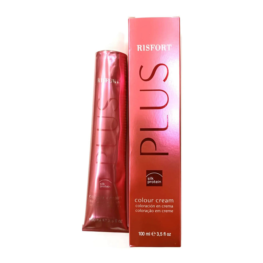 Risfort Plus Active Tinte Coloración en Crema Permanente | con Proteína de Seda | 100 ml